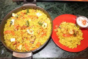 Palak Paneer Pulao Recipe