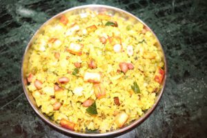 Paneer Poha Recipe