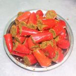 Bharwan Lal Mirchi ka Achaar – मोटी लाल मिर्च का भरवां अचार, गारंटी है दो की जगह चार रोटी खाएंगे